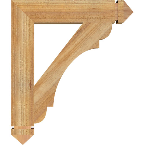 Ekena Millwork - BKT04X22X26OLY03RWR