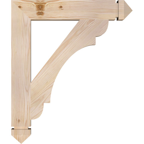 Ekena Millwork - BKT04X22X26OLY03SDF