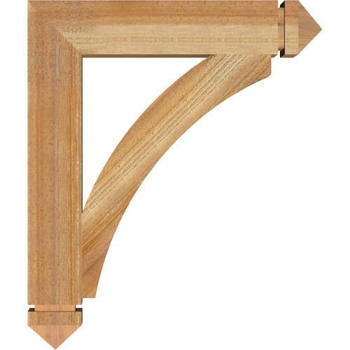 Ekena Millwork - BKT04X22X26THR03RWR