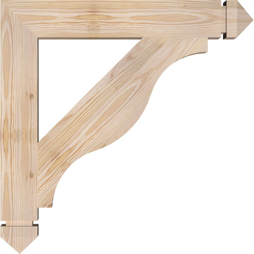 Ekena Millwork - BKT04X24X24FST03SDF