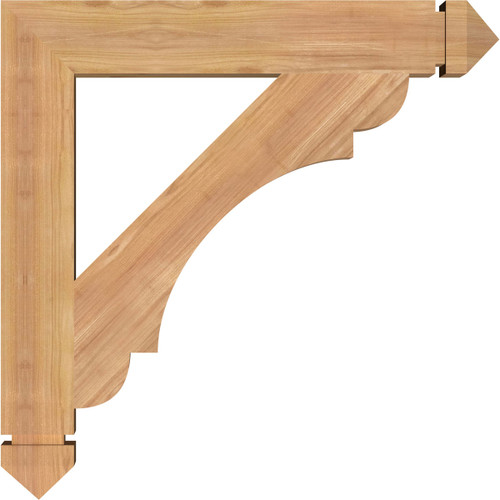 Ekena Millwork - BKT04X24X24OLY03SWR