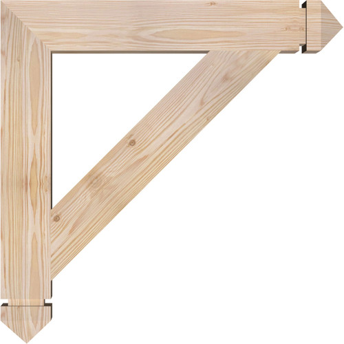 Ekena Millwork - BKT04X24X24TRA03SDF