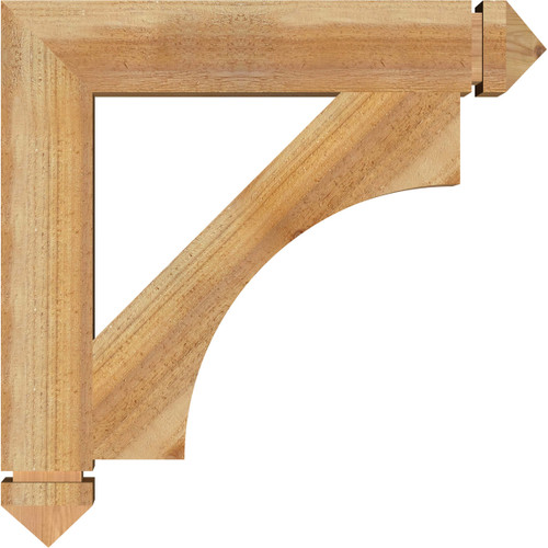 Ekena Millwork - BKT04X24X24WTL03RWR