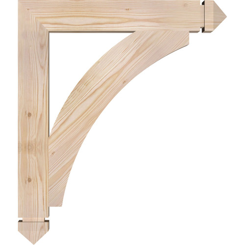 Ekena Millwork - BKT04X24X28THR03SDF