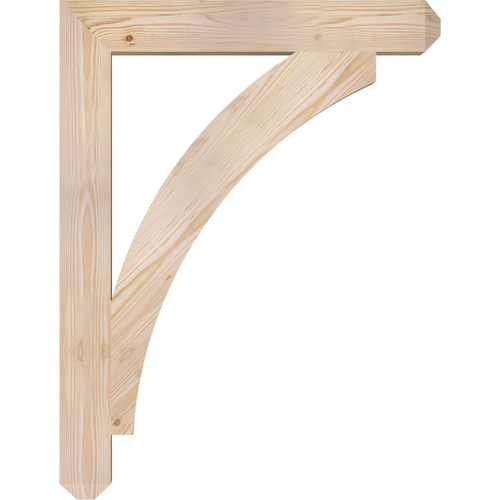 Ekena Millwork - BKT04X26X34THR04SDF