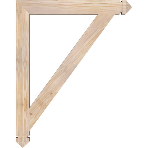 Ekena Millwork - BKT04X30X38TRA03SDF