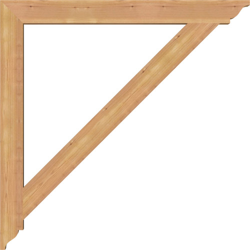 Ekena Millwork - BKT04X38X38TRA01SWR