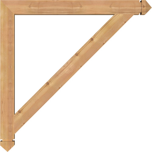 Ekena Millwork - BKT04X38X38TRA03SWR