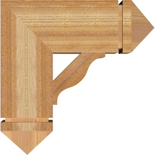 Ekena Millwork - BKT06X18X18FST03RWR