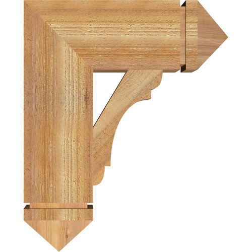 Ekena Millwork - BKT06X18X22OLY03RWR