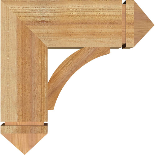 Ekena Millwork - BKT06X20X20THR03RWR