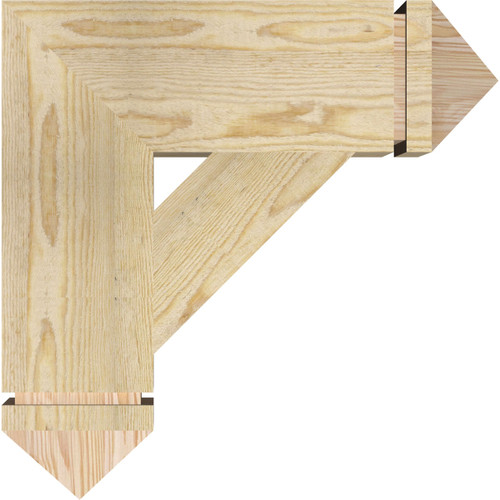 Ekena Millwork - BKT06X20X20TRA03RDF