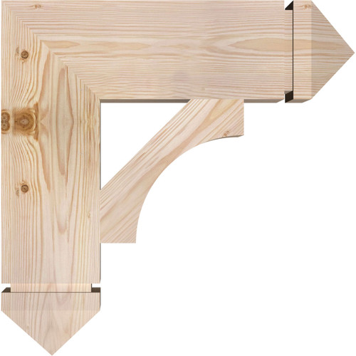 Ekena Millwork - BKT06X20X20WTL03SDF