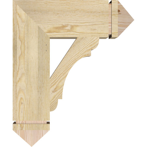 Ekena Millwork - BKT06X20X24OLY03RDF