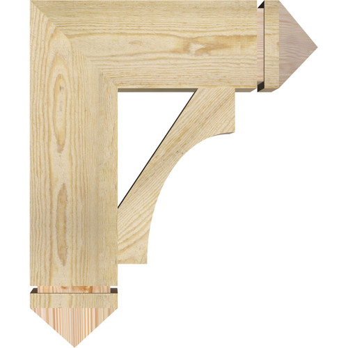 Ekena Millwork - BKT06X20X24WTL03RDF