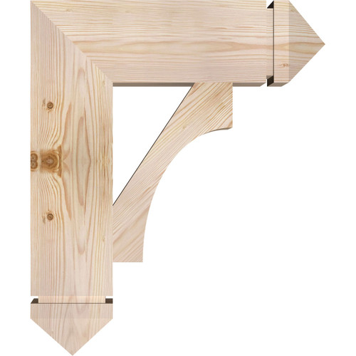 Ekena Millwork - BKT06X20X24WTL03SDF