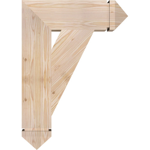 Ekena Millwork - BKT06X20X28TRA03SDF