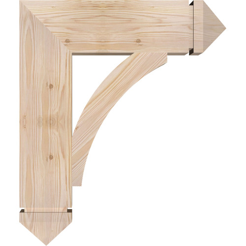 Ekena Millwork - BKT06X22X26THR03SDF