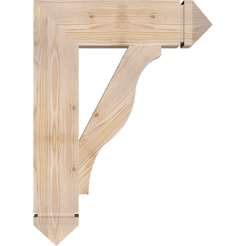 Ekena Millwork - BKT06X22X30FST03SDF