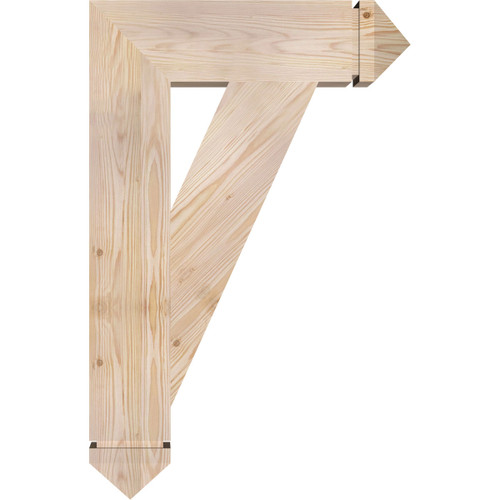 Ekena Millwork - BKT06X22X34TRA03SDF