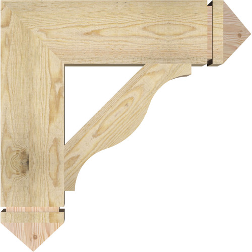 Ekena Millwork - BKT06X24X24FST03RDF