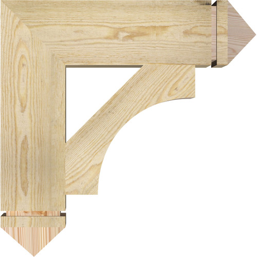 Ekena Millwork - BKT06X24X24WTL03RDF