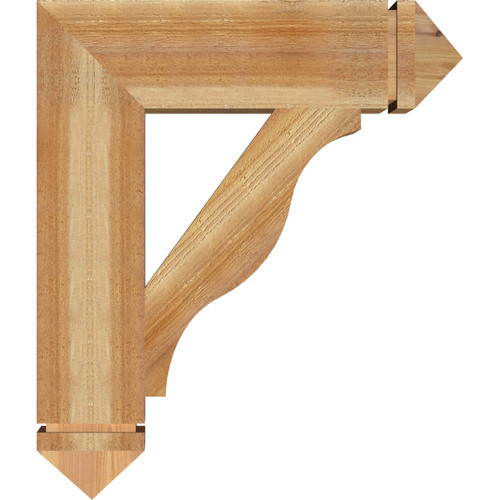 Ekena Millwork - BKT06X24X28FST03RWR