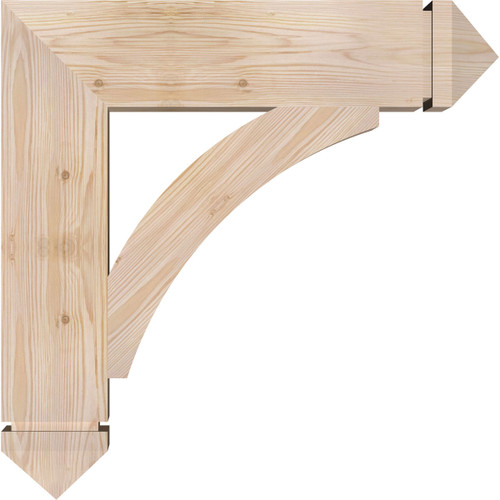 Ekena Millwork - BKT06X26X26THR03SDF