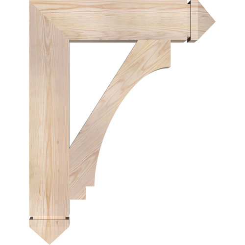 Ekena Millwork - BKT06X26X34IMP03SDF