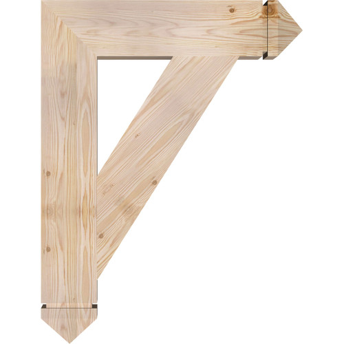 Ekena Millwork - BKT06X26X34TRA03SDF