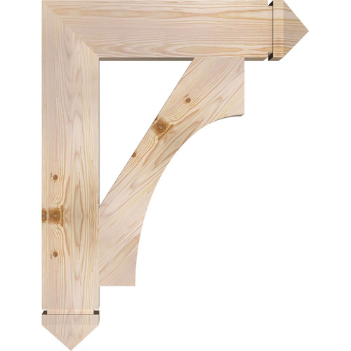 Ekena Millwork - BKT06X26X34WTL03SDF