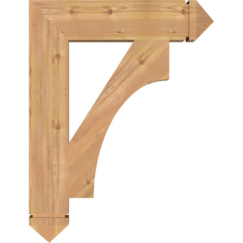 Ekena Millwork - BKT06X26X34WTL03SWR
