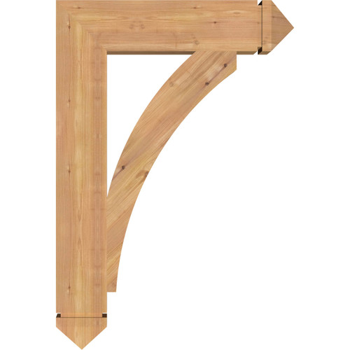 Ekena Millwork - BKT06X26X38THR03SWR