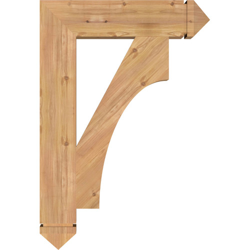 Ekena Millwork - BKT06X26X38WTL03SWR