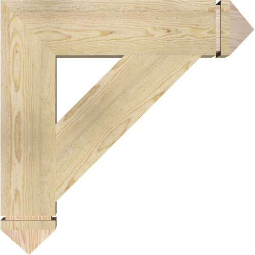 Ekena Millwork - BKT06X28X28TRA03RDF