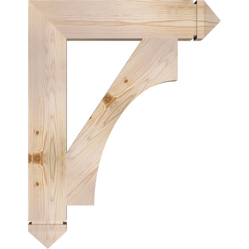 Ekena Millwork - BKT06X28X36WTL03SDF