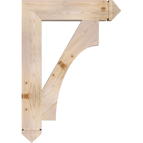 Ekena Millwork - BKT06X28X40WTL03SDF