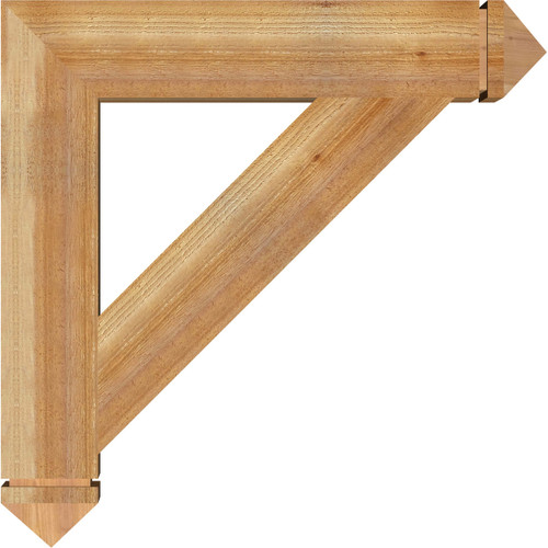 Ekena Millwork - BKT06X34X34TRA03RWR