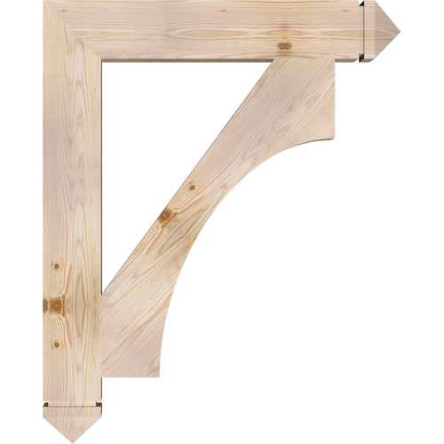 Ekena Millwork - BKT06X34X42WTL03SDF