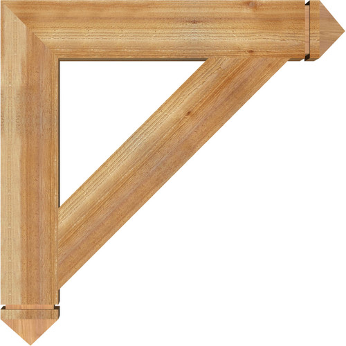 Ekena Millwork - BKT06X36X36TRA03RWR