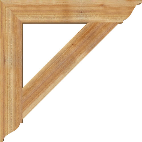 Ekena Millwork - BKT06X38X38TRA01RWR