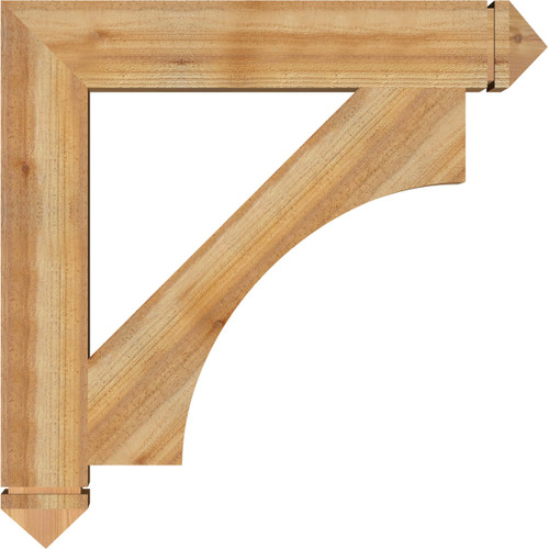 Ekena Millwork - BKT06X38X38WTL03RWR