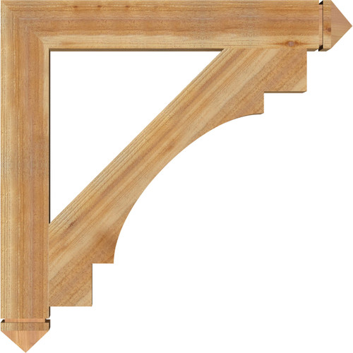 Ekena Millwork - BKT06X44X44MRC03RWR