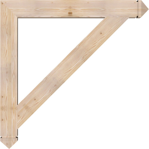 Ekena Millwork - BKT06X48X48TRA03SDF