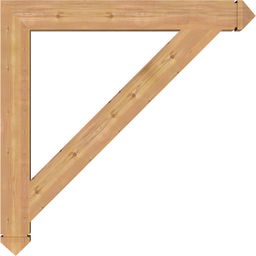 Ekena Millwork - BKT06X48X48TRA03SWR