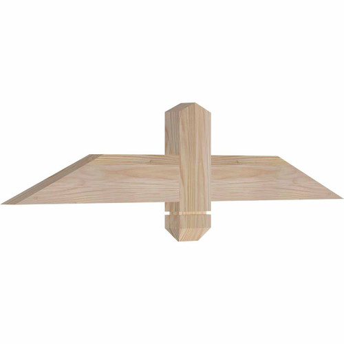 5/12 Pitch Eugene Smooth Timber Gable Bracket GBW036X07X0204EUG00SDF