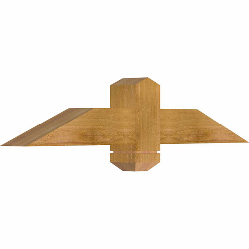 5/12 Pitch Eugene Rough Sawn Timber Gable Bracket GBW036X07X0404EUG00RWR