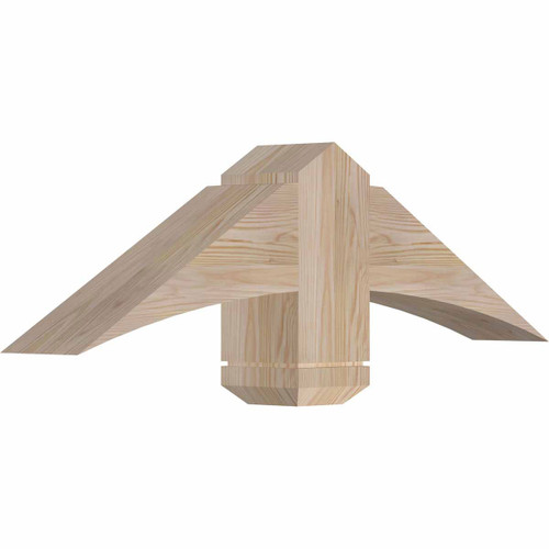 7/12 Pitch Bellingham Smooth Timber Gable Bracket GBW036X10X0606BEL00SDF