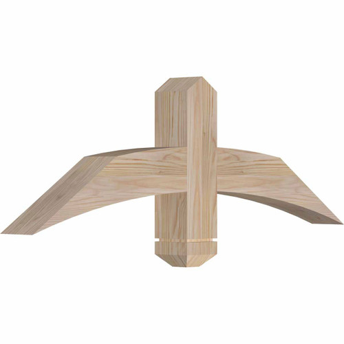 8/12 Pitch Bellingham Smooth Timber Gable Bracket GBW036X12X0404BEL00SDF