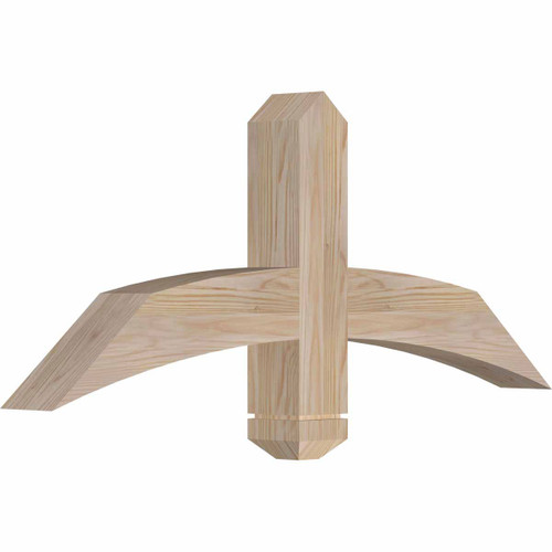 10/12 Pitch Bellingham Smooth Timber Gable Bracket GBW036X15X0404BEL00SDF